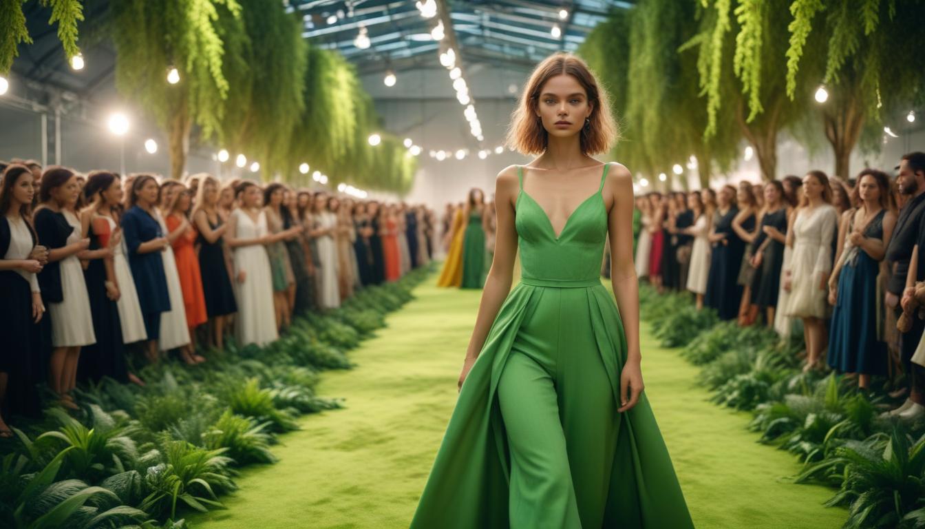 Sürdürülebilir Moda Etkinliklerinde Yeşil Halılar