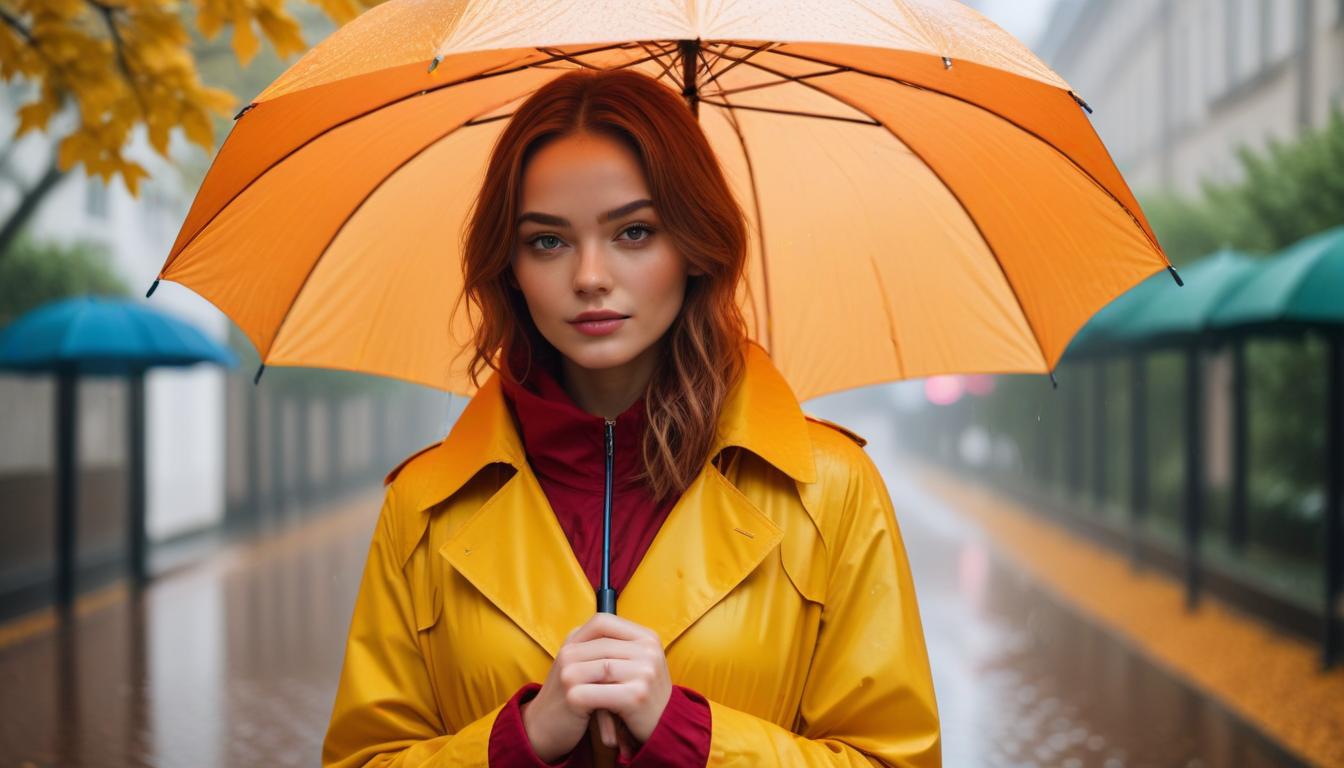 Yağmurlu Günler İçin Şık Sonbahar İhtişamı